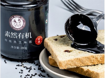 有机特级黑芝麻酱280g图2