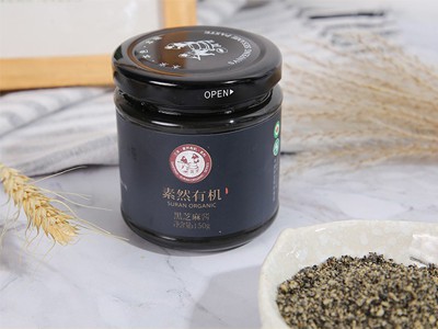 有机黑芝麻酱150g图2