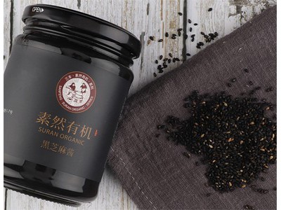 有机黑芝麻酱280g图2