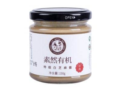 有机特级白芝麻酱150g图1