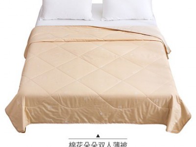 有机彩棉薄被图3