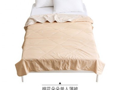 有机彩棉薄被图4