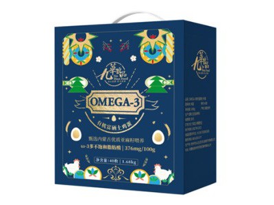 九华粮品 OMEGA-3有机富硒土鸡蛋40枚图1