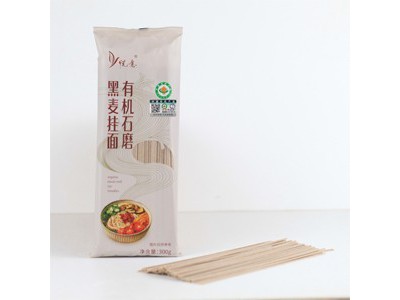 悦意有机石磨黑麦挂面图2