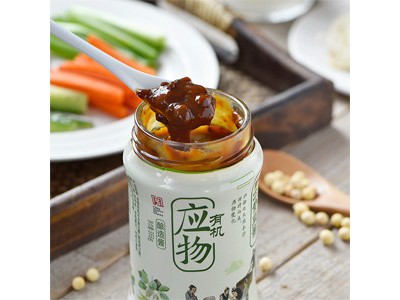 应物有机黄豆酱358g图2