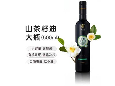 青泽源 有机山茶油500ml图3