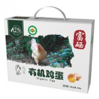 九华粮品 有机富硒土鸡蛋20枚