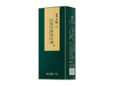 第一坊 有机冷榨花生油1.6L图2