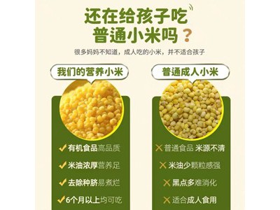 长白工坊 有机黄小米500g图4