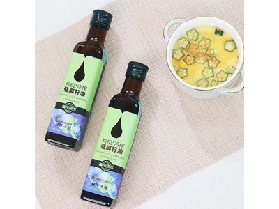 福来康泰 有机冷榨亚麻籽油500ml图2