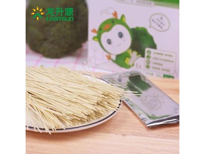 龙升源 有机儿童西兰花挂面条180g图2