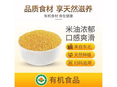 食在有方 东北黄小米新米880g图2