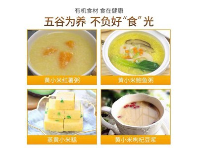 食在有方 东北黄小米新米880g图3