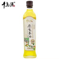 千岛源 有机浓香山茶油500ml