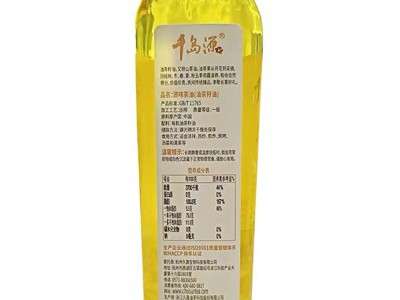 千岛源 有机浓香山茶油500ml图2