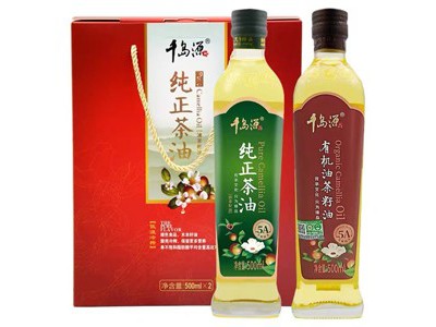 千岛源 山茶油有机茶油礼盒1000ml图2