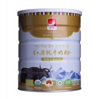 红原牦牛奶粉有机高钙高蛋白高锌儿童奶粉454g