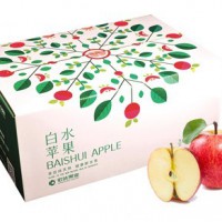 陕西白水红富士有机苹果约12斤