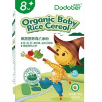有机米粉婴幼儿营养果蔬米糊 180g/盒